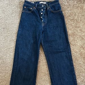 Levi’s rib cage straight jeans